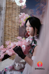 Qiangwei – Silicone 168cm 66.14 E-CUP 44kg 97lbs Sex Doll Big Booty Cute Chinese Sex Doll SHE-S168-0188 2