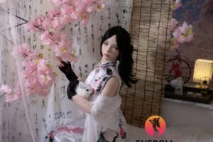 Qiangwei – Silicone 168cm 66.14 E-CUP 44kg 97lbs Sex Doll Big Booty Cute Chinese Sex Doll SHE-S168-0188 23