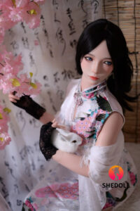 Qiangwei – Silicone 168cm 66.14 E-CUP 44kg 97lbs Sex Doll Big Booty Cute Chinese Sex Doll SHE-S168-0188 5