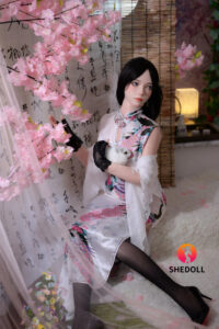 Qiangwei – Silicone 168cm 66.14 E-CUP 44kg 97lbs Sex Doll Big Booty Cute Chinese Sex Doll SHE-S168-0188 6