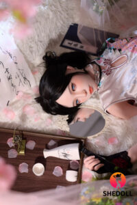Qiangwei – Silicone 168cm 66.14 E-CUP 44kg 97lbs Sex Doll Big Booty Cute Chinese Sex Doll SHE-S168-0188 8