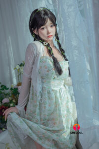 Qingning – Silicone 158cm 62.2 C-CUP 44kg 97lbs Sex Doll Medium Tits Anime Japanese Sex Doll SHE-S158-0025 10