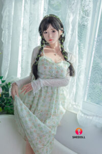 Qingning – Silicone 158cm 62.2 C-CUP 44kg 97lbs Sex Doll Medium Tits Anime Japanese Sex Doll SHE-S158-0025 12