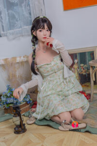 Qingning – Silicone 158cm 62.2 C-CUP 44kg 97lbs Sex Doll Medium Tits Anime Japanese Sex Doll SHE-S158-0025 18