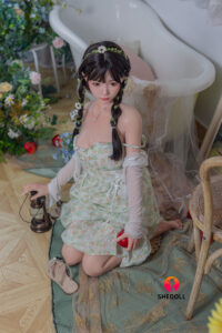 Qingning – Silicone 158cm 62.2 C-CUP 44kg 97lbs Sex Doll Medium Tits Anime Japanese Sex Doll SHE-S158-0025 19