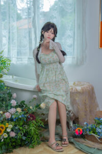 Qingning – Silicone 158cm 62.2 C-CUP 44kg 97lbs Sex Doll Medium Tits Anime Japanese Sex Doll SHE-S158-0025 2