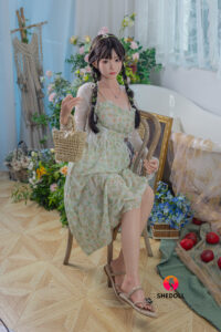 Qingning – Silicone 158cm 62.2 C-CUP 44kg 97lbs Sex Doll Medium Tits Anime Japanese Sex Doll SHE-S158-0025 22