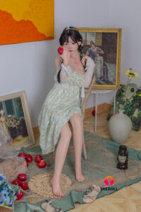 Qingning – Silicone 158cm 62.2 C-CUP 44kg 97lbs Sex Doll Medium Tits Anime Japanese Sex Doll SHE-S158-0025 23