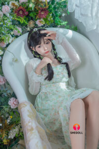 Qingning – Silicone 158cm 62.2 C-CUP 44kg 97lbs Sex Doll Medium Tits Anime Japanese Sex Doll SHE-S158-0025 4