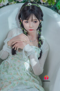 Qingning – Silicone 158cm 62.2 C-CUP 44kg 97lbs Sex Doll Medium Tits Anime Japanese Sex Doll SHE-S158-0025 5