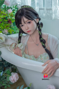 Qingning – Silicone 158cm 62.2 C-CUP 44kg 97lbs Sex Doll Medium Tits Anime Japanese Sex Doll SHE-S158-0025 6