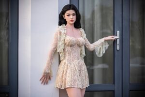 Qingwen – Silicone 163cm 64.17 D-CUP Sex Doll Big Boobs Cute Asian Sex Doll STP-S163-0049 46