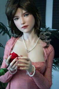 Queena – Silicone 165cm 64.96 E-CUP 33kg 72.75lbs Sex Doll Big Boobs Cute Sex Doll SED-S165-0057 2