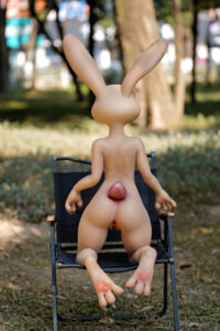 Rabbitie – Silicone 120cm 47.24 A-CUP 21kg 46.3lbs Sex Doll Big Booty Anime American Sex Doll WWD-S120-0170 13