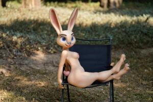 Rabbitie – Silicone 120cm 47.24 A-CUP 21kg 46.3lbs Sex Doll Big Booty Anime American Sex Doll WWD-S120-0170 23
