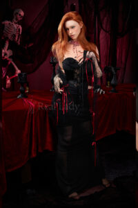 Ros Max – Silicone 159cm 62.6 H-CUP 49kg 108.03lbs Sex Doll Big Boobs Vampire Sex Doll RLD-S159-0040 8