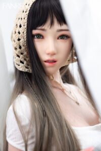 Ros – Silicone 158cm 62.2 C-CUP 31kg 68.34lbs Sex Doll Medium Tits Anime Japanese Sex Doll FRD-S158-0107 1