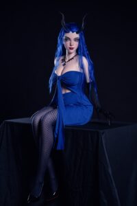 S36 – Silicone 164cm 64.57 F-CUP 32kg 70.55lbs Sex Doll Big Booty Anime Sex Doll SYD-S164-0110 8
