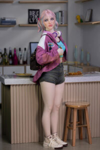 S46 – Hybrid 162cm 63.78 A-CUP 46kg 101.41lbs Sex Doll Big Booty Anime Sex Doll JTD-T162-0049 1
