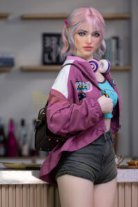 S46 – Hybrid 162cm 63.78 A-CUP 46kg 101.41lbs Sex Doll Big Booty Anime Sex Doll JTD-T162-0049 2