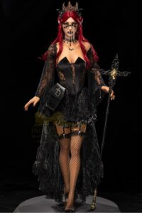 S47 – Silicone 169cm 66.54 C-CUP 35kg 77.16lbs Sex Doll Big Booty Cosplay Sex Doll JTD-S169-0037 2