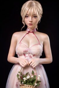 – Silicone 163cm 64.17 F-CUP 34kg 74.96lbs Sex Doll Big Booty Anime Chinese Sex Doll YND-S163-0039 1