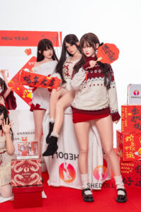 – Silicone 165cm 64.96 G-CUP 40kg 88.18lbs Sex Doll Big Boobs Cute Chinese Sex Doll SHE-S165-0112 1