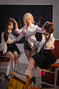 – Silicone 168cm 66.14 E-CUP 44kg 97lbs Sex Doll Big Booty Anime Japanese Sex Doll SHE-S168-0054 2