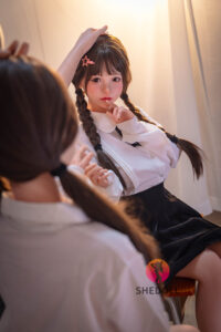 – Silicone 168cm 66.14 E-CUP 44kg 97lbs Sex Doll Big Booty Anime Japanese Sex Doll SHE-S168-0054 9