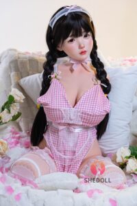 – Silicone 85cm 33.46 F-CUP 21kg 46.3lbs Sex Doll Big Booty Anime Japanese Sex Doll SHE-S085-0120 5
