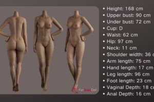 Skylar – Silicone 168cm 66.14 E-CUP 43kg 94.8lbs Sex Doll Big Booty Cosplay American Sex Doll FWD-S168-0022 29