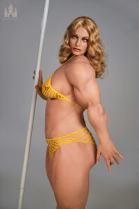 Stella – Silicone 160cm 62.99 B-CUP 45kg 99.21lbs Sex Doll Thick Sex Doll WWD-S160-0204 1