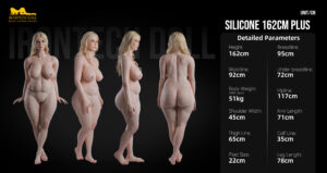 Sugar Mommy – Silicone 162cm 63.78 G-CUP 35kg 77.16lbs Sex Doll BBW Cosplay Sex Doll JTD-S162-0109 29
