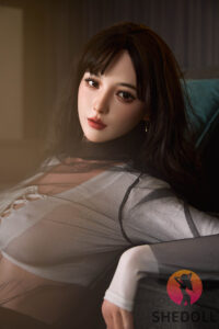 Suyue Ning – Silicone 165cm 64.96 G-CUP 40kg 88.18lbs Sex Doll Big Boobs Cute Asian Sex Doll SHE-S165-0051 35