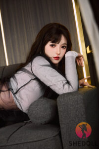 Suyue Ning – Silicone 165cm 64.96 G-CUP 40kg 88.18lbs Sex Doll Big Boobs Cute Asian Sex Doll SHE-S165-0051 38