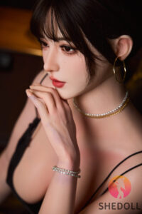 Suyue Ning – Silicone 165cm 64.96 G-CUP 40kg 88.18lbs Sex Doll Big Boobs Cute Asian Sex Doll SHE-S165-0051 50