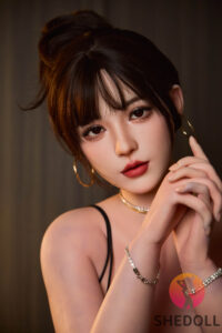 Suyue Ning – Silicone 165cm 64.96 G-CUP 40kg 88.18lbs Sex Doll Big Boobs Cute Asian Sex Doll SHE-S165-0051 51