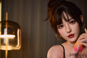Suyue Ning – Silicone 165cm 64.96 G-CUP 40kg 88.18lbs Sex Doll Big Boobs Cute Asian Sex Doll SHE-S165-0051 75