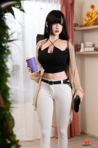 Suyue Ning – Silicone 168cm 66.14 E-CUP 44kg 97lbs Sex Doll Big Booty Cute Chinese Sex Doll SHE-S168-0075 13