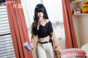 Suyue Ning – Silicone 168cm 66.14 E-CUP 44kg 97lbs Sex Doll Big Booty Cute Chinese Sex Doll SHE-S168-0075 16