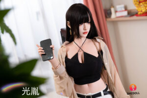 Suyue Ning – Silicone 168cm 66.14 E-CUP 44kg 97lbs Sex Doll Big Booty Cute Chinese Sex Doll SHE-S168-0075 20