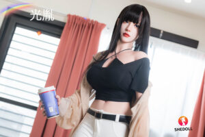 Suyue Ning – Silicone 168cm 66.14 E-CUP 44kg 97lbs Sex Doll Big Booty Cute Chinese Sex Doll SHE-S168-0075 21