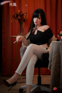 Suyue Ning – Silicone 168cm 66.14 E-CUP 44kg 97lbs Sex Doll Big Booty Cute Chinese Sex Doll SHE-S168-0075 8