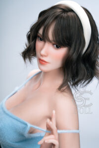 Sylvia – Silicone 161cm 63.39 F-CUP 33kg 72.75lbs Sex Doll Big Booty Cute Asian Sex Doll SED-S161-0033 2