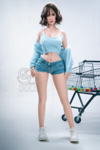 Sylvia – Silicone 161cm 63.39 F-CUP 33kg 72.75lbs Sex Doll Big Booty Cute Asian Sex Doll SED-S161-0033 4