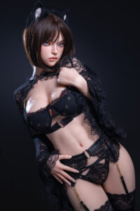 T05 – Silicone 158cm 62.2 F-CUP 28kg 61.73lbs Sex Doll Big Boobs Anime Japanese Sex Doll TFD-S158-0003 4