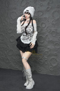 T1 – Silicone 165cm 64.96 G-CUP 38kg 83.78lbs Sex Doll Big Boobs Anime Korean Sex Doll JTD-S165-0090 5