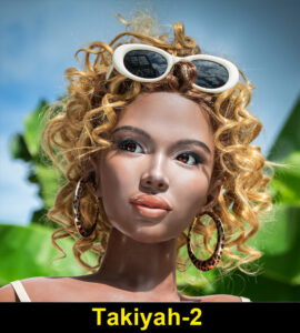 Takiyah – Silicone 169cm 66.54 D-CUP 50kg 110.23lbs Sex Doll BBW American Sex Doll STP-S169-0085 1
