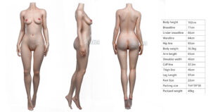 Tianchi – Silicone 162cm 63.78 B-CUP 30kg 66.14lbs Sex Doll Small Breast Anime Japanese Sex Doll YHD-S162-0004 26