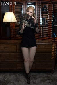 Vanessa – Silicone 168cm 66.14 F-CUP 55kg 121.25lbs Sex Doll Big Boobs Cute Sex Doll FRD-S168-0104 2